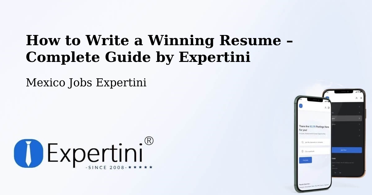 Resume Writing Guide for Job Seekers – Candelaria - Candelaria, Mexico Jobs Expertini